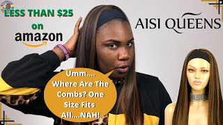 New Year, New Hair: Testing Out Another Amazon Headband Wig | Aisi Queens Hair | Jay Ross