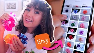I'M Selling Hair Accessories On Etsy! || Day In My Life Vlog