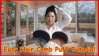 Hair Volume Bumpits Comb Tutorial For Easy Beautiful Hairstyles
