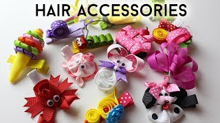 Toddler/ Baby Girls/ Teens Hair Accessories Haul (Hair Bands, Hair Clips) | 2018