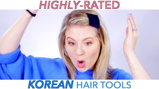Highly-Rated Korean Hair Tools! Do They Work?!