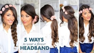 5 Ways To Wear A Flower Headband