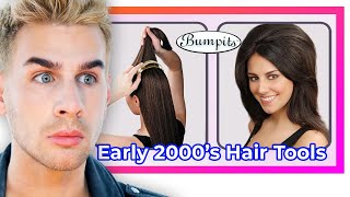 Hairdresser Reacts To Early 2000’S Hair Tools (Bumpits, Hairigami, Topsy Tail & More)