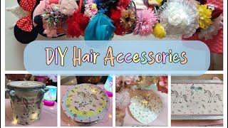Organizing Kids Hair Accessories And Diy Organizer Boxes.