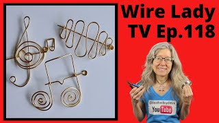 Diy Wire Hair Clips & Scarf Pins // Wire Lady Tv Ep. 118 Livestream Replay