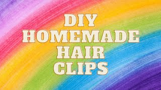 Hair Accessories Making At Home | Diy Hair Accessories | Diy Hair Clips And Hairpins | Life Hacks