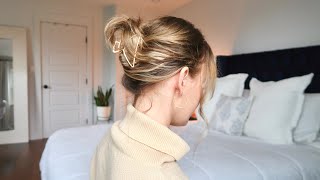 Quick, Effortless Hairstyles For Fine, Thin Hair Feat. Trendy Hair Accessories