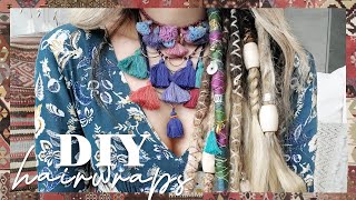 Diy Hair Wraps / Colorful Dreadlocks
