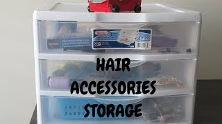 Hair Accessories Storage