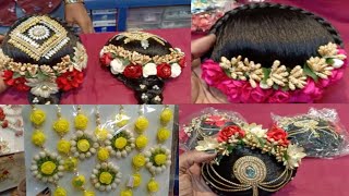 Hair Accessories With Price At Sowcarpet||Accessories For Bridal Hair Makeover At Sowcarpet