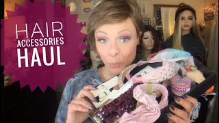 Valentine'S Day Hair Accessories Haul And Try On | Ross, Tjmaxx, & Walmart