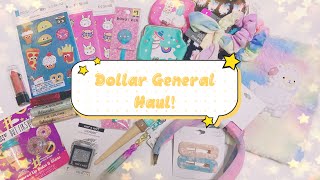  Dollar General Haul | Kawaii Hair Accessories | Stationery & More
