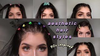 90S Inspired Aesthetic Hairstyles | Emma Donado