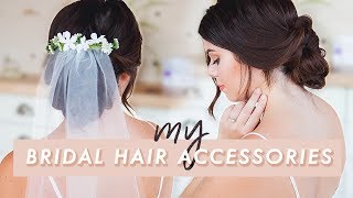 Testing Out My Bridal Hair Accessories
