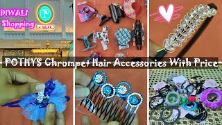 Pothys Chromepet Hair Accessories Shopping Haul || Hairband ||Hair Clip || Rubber Band||Bobby Pins