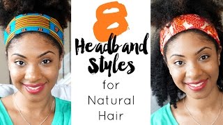 8 Headband Styles For Natural Hair Ft  Loza Tam