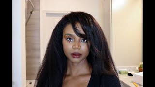 Wig Or Natural Hair??? Most Realistic Kinky Straight Wig Hairline Ever! | Atinahair