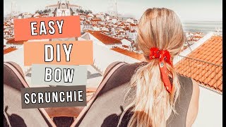 Make Your Own Bow Scrunchies! | Diy Anthropologie Hair Accessories