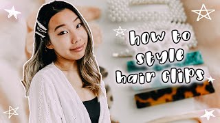 Easy Hairstyles Using Hair Clips!