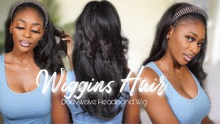 Affordable Headband Wig | Beginner Friendly Wig Throw On & Go! | Human Hair Half Wig | Wiggins Hair