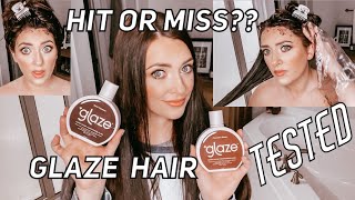 Testing Glaze Hair Color Conditioning Gloss- Honest First Impression