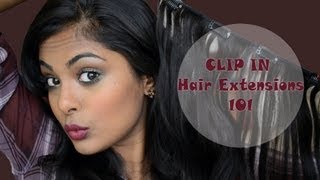 Clip In Hair Extensions (100% Human Hair (Indian) From Abhair.Com)