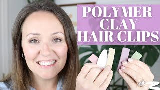Polymer Clay Hair Clips | How To Make Hair Clips | Clay Hair Clip | Diy Polymer Clay Hair Clips