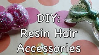 Resin Hair Accessories