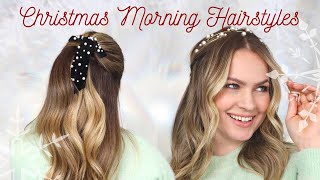 Christmas Morning Hairstyles 2021!! - Kayleymelissa
