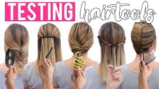 Trying 5 Weird Hair Tools | Patry Jordan