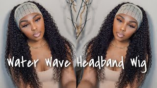 Water Wave Headband Wig Ft Sunber Hair