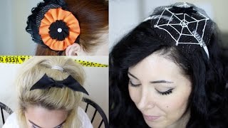Easy Diy Halloween Hair Accessories - With Roxyrockstv And Nicole Matthews!