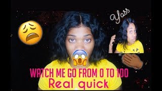 How To Put Your Glueless Wig On|Ft Pop Hair On Alibaba