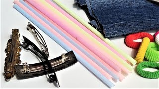 7 Easy Hair Band Making Ideas At Home | Hair Clip Redesigning Ideas