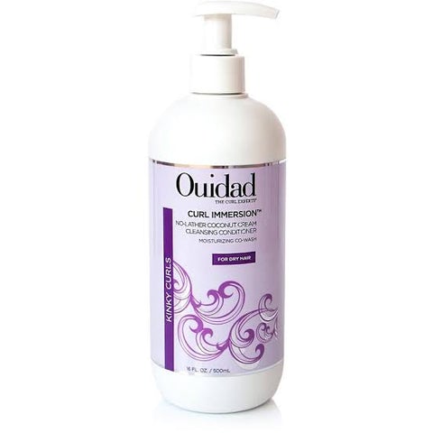 Ouidad Curl Immersion Low-Lather Coconut Cream Cleansing Conditioner