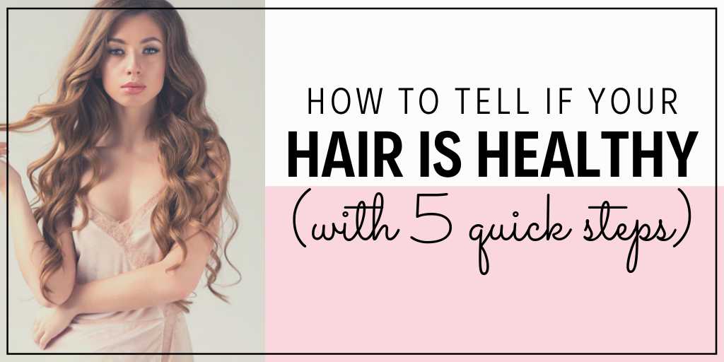 How To Tell If Your Hair Is Healthy (5 Steps To Check The Condition of Your Hair)