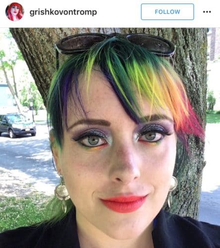 Last year may have been all about the rainbow hair, and pastel hair colors, but this year, it's all about the rainbow bangs. See what this new hair trend is all about...