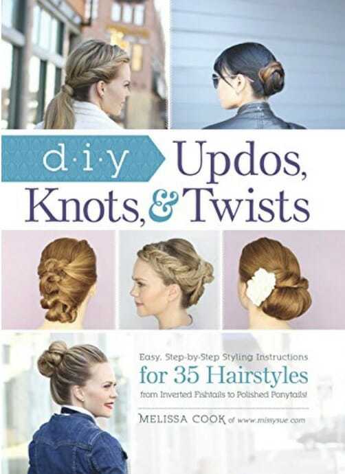 DIY Updos, Knots, & Twists ebook, one of the best DIY hair products you can find on Amazon.