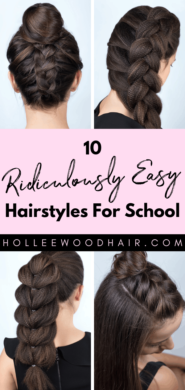 Want to make the perfect first impression? Here are 10 ridiculously cute and easy hairstyles for school that will blow the others away...