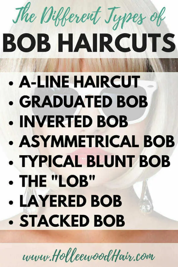 Bob haircuts are kinda amazing..but do you know the difference between a graduated bob, a-line haircut, and the other types of bob haircuts?