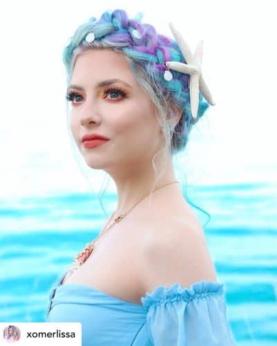 Mermaidian updos are the perfect summer hairstyle!