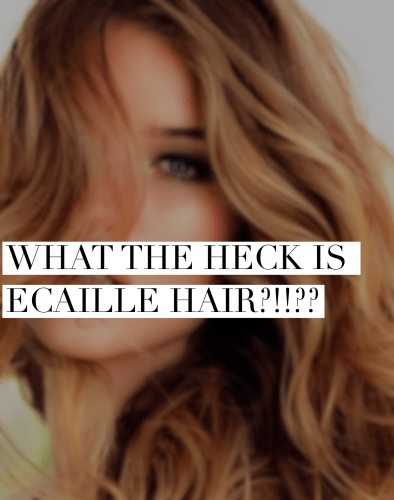 Move over ombré! What the heck is ecaille hair? Find out now from HolleewoodHair.com