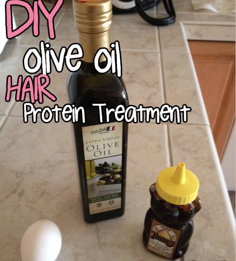 DIY Olive Oil Hair Treatment