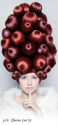 Want some holiday hair inspiration? Take your Christmas spirit to the next level with this extreme Christmas tree hair...