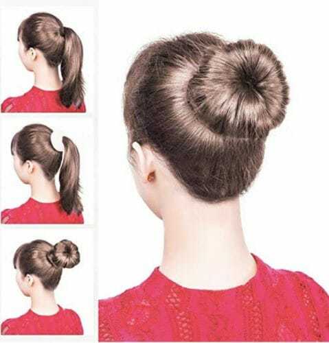 Donut bun maker, one of the best DIY Hair products you can find on Amazon.