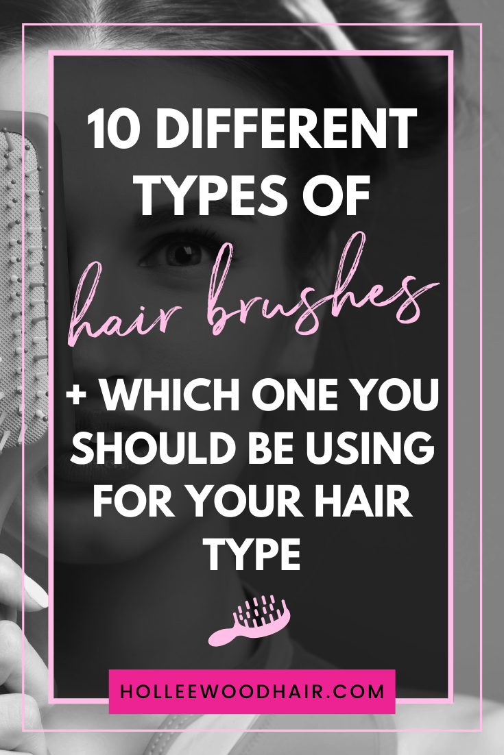 Have you ever wondered what all of the different types of hair brushes are used for?  There are many different types and they all have a different purpose. Do you know what they are?