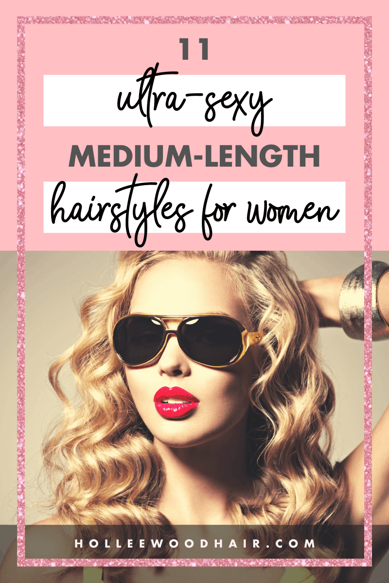 Shoulder-length hair is super fun, but do you know how to style it? Here are some of the sexiest medium length hairstyles on the planet!