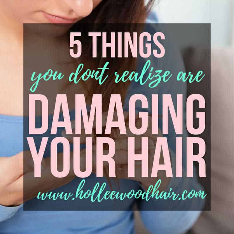 5 Things You Don’t Realize Are Causing Hair Damage
