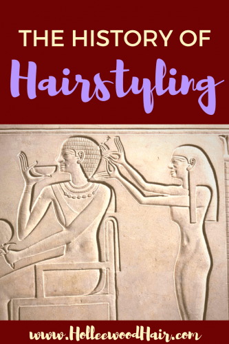 Travel through time to learn about the evolution of hairstyling with this timeline. We begin our journey in the caveman days... #Hairstylist #Cosmetology #History #FunFacts #BeautyBlogger