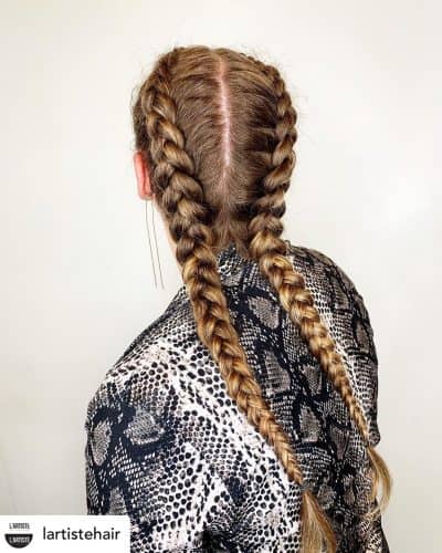Boxer braids are the perfect summer hairstyle!